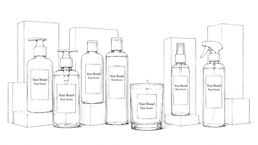 White-label signature scent products and private-label fragrance solutions